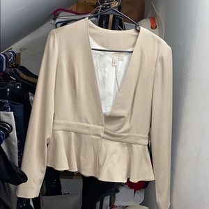 Tan suit jacket